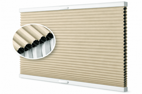 Jaluzea plisata Fagure opac la reducere