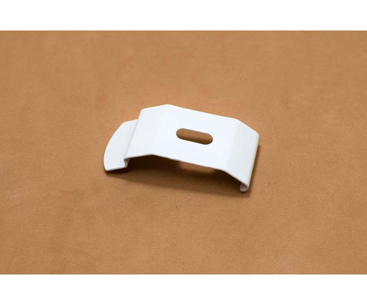 Clips alb de prindere Clips alb de prindere