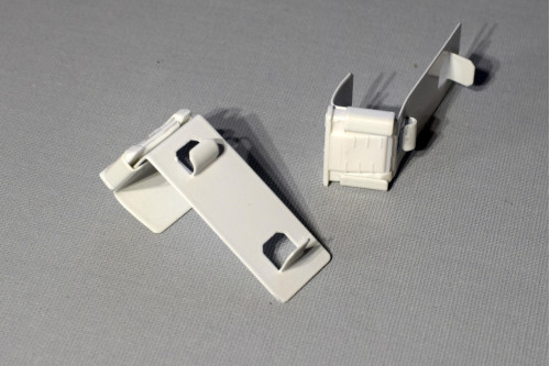 Carlig metalic adaptabil pentru mecanism Mini 17 mm