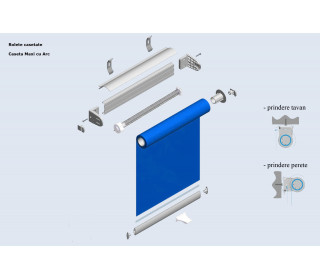 Rolete casetate Maxi cu arc